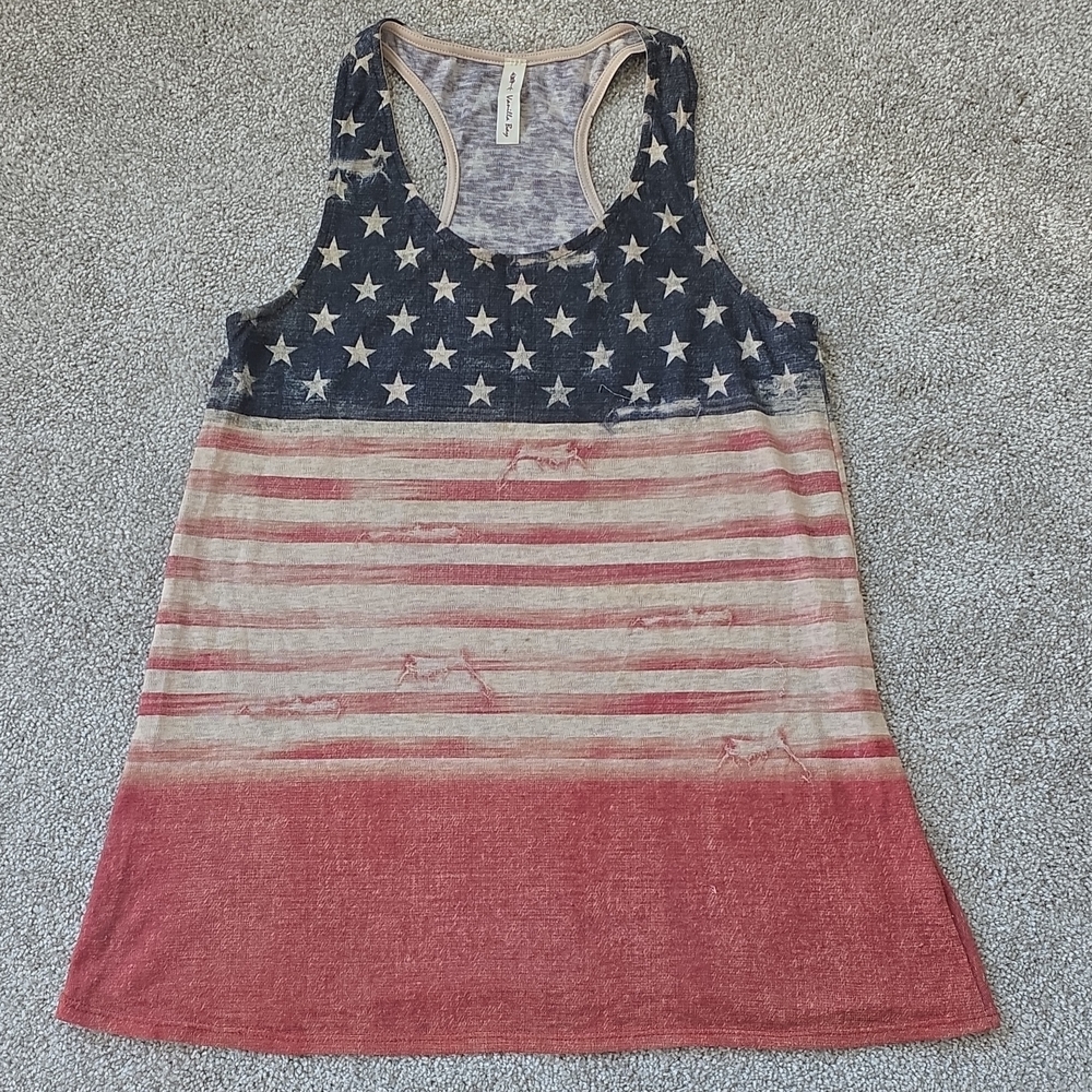 Vanilla Bay Stars and Stripes Tank Top